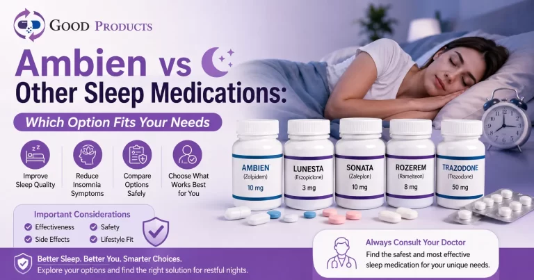 Ambien vs Other Sleep Medications: Which Option Fits Your Needs 1 Ambien vs Other Sleep Medications